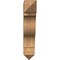 Ekena Millwork Funston Arts & Crafts Smooth Bracket, Western Red Cedar, 5 1/2"W x 24"D x 28"H BKT06X24X28FST03SWR - alternate 4